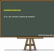 Image result for maherimiento