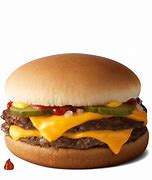Image result for Double Cheeseburger From McDonald's