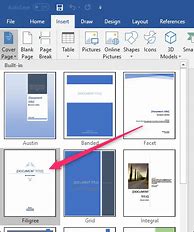 Image result for Custom Cover Page Word