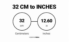 Image result for Size Chart Cm and Inches