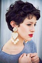 Image result for Pixie Cuts for Thick Curly Hair