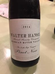 Image result for Walter Hansel Pinot Noir The Three Rows