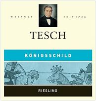 Image result for Weingut Tesch Langenlonsheimer Konigsschild Riesling Trocken