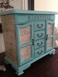 Image result for Painted Furniture Ideas Decoupage