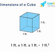 Image result for 1 Cubic Foot Cube