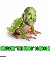 Image result for Dwayne the Frog Johnson