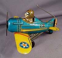 Image result for Antique Metal Toy Airplanes
