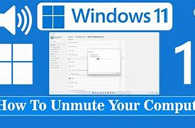 Image result for How to Unmute App On Windows 11