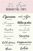 Image result for Fonts to Write In