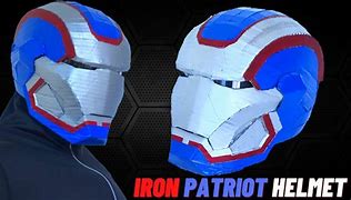 Image result for Iron Patriot Helmet