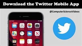 Image result for A Picture of Installing Twitter On a iPhone