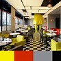 Image result for Sunny Restaurant Interior with Red
