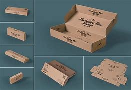 Image result for Box Packaging Mockup Template