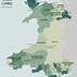 Image result for North Wales Counties Map