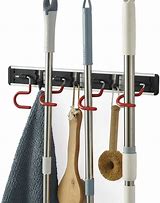 Image result for Wall Mount Broom Clips