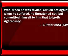 Image result for 1 Peter 2:23