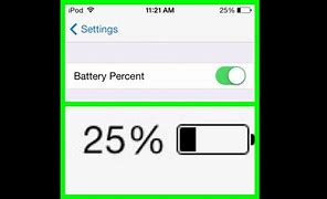 Image result for iPod Touch Battery Icon iOS 5 On iPod