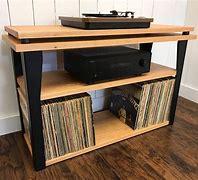 Image result for Turntable Media Console