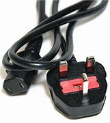 Image result for Official PS4 Power Supply Cable UK Plug