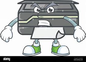 Image result for Cartoon Printer Angry
