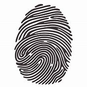 Image result for Fingerprint Black and White