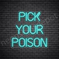Image result for Pick Your Poison Chalkboard Sign