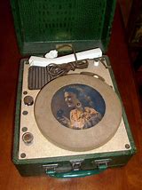 Image result for Vintage Suitcase Record Player