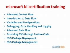 Image result for Microsoft BI Certification