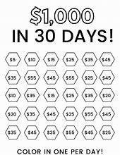 Image result for 30-Day Study Challenge Printable