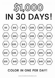 Image result for 30-Day Money Challenge Peso
