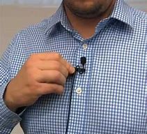 Image result for How to Put On a Lapel Microphone