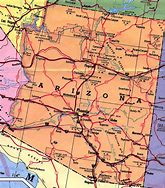 Image result for Arizona Sites Map