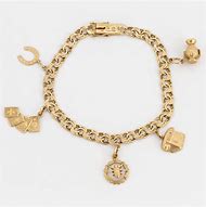 Image result for 18K Bracelet with Charms