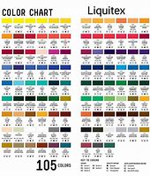 Image result for Liquitex Acrylic Color Chart