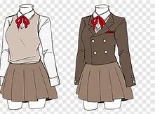 Image result for Anime School Uniform Design