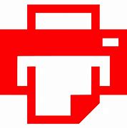 Image result for Red Printer Icon