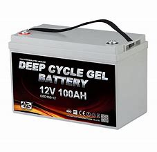 Image result for Gel Battery 12V 100Ah