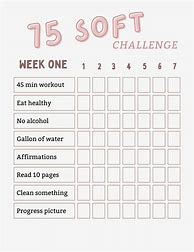 Image result for 30-Day Soft Challenge