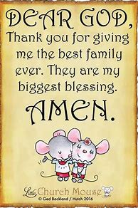 Image result for Thank You God for My Family