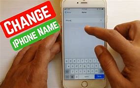 Image result for iPhone Nickname Change