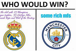 Image result for Real Madrid vs Manchester City Memes