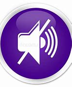 Image result for Mute Button Purple