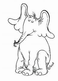 Image result for Horton the Elephant Printable
