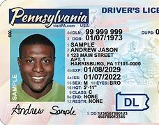 Image result for PA Driver's License Real ID