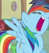 Image result for MLP Rainbow Dash Laughing