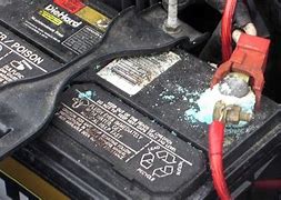 Image result for Car Battery Corrosion Red Cable