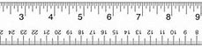 Image result for Printable Paper Ruler Actual Size