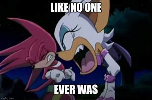 Image result for Rouge and Knuckles Meme