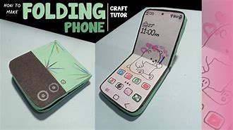 Image result for Mini DIY Cardboard Gifts Flip Phone