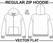 Image result for Full Zip Sweater Clip Art Black and White